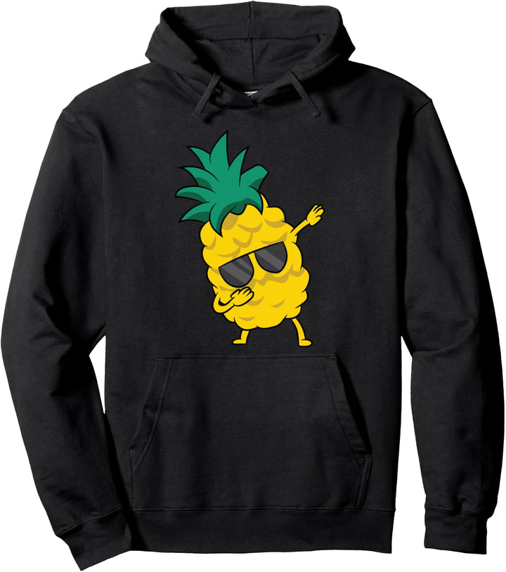 Ananas mit Sonnenbrille Lustige Dabbing Ananas Pullover Hoodie