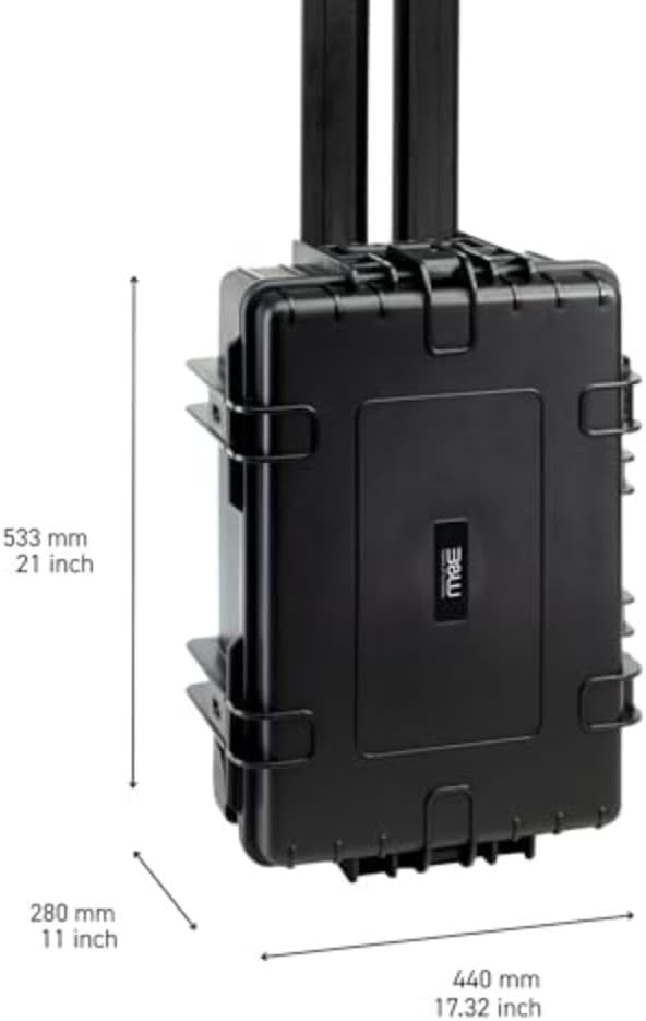 B&amp;W Werkzeugkoffer JUMBO 6700, 117.19/P-G (Lieferung erfolgt ohne Werkzeug), tool.case PP.435.PT Sch
