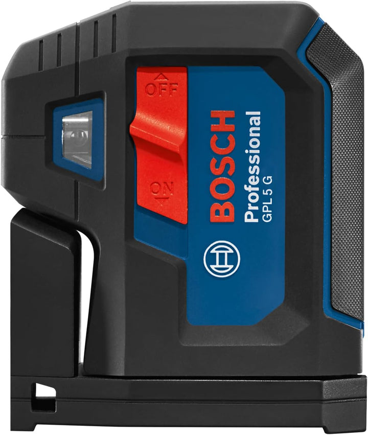 Bosch Professional 5-Punkt-Laser GPL 5 G (grüner Laser, Arbeitsbereich: bis 30 m, Tasche) GPL 5 Grün