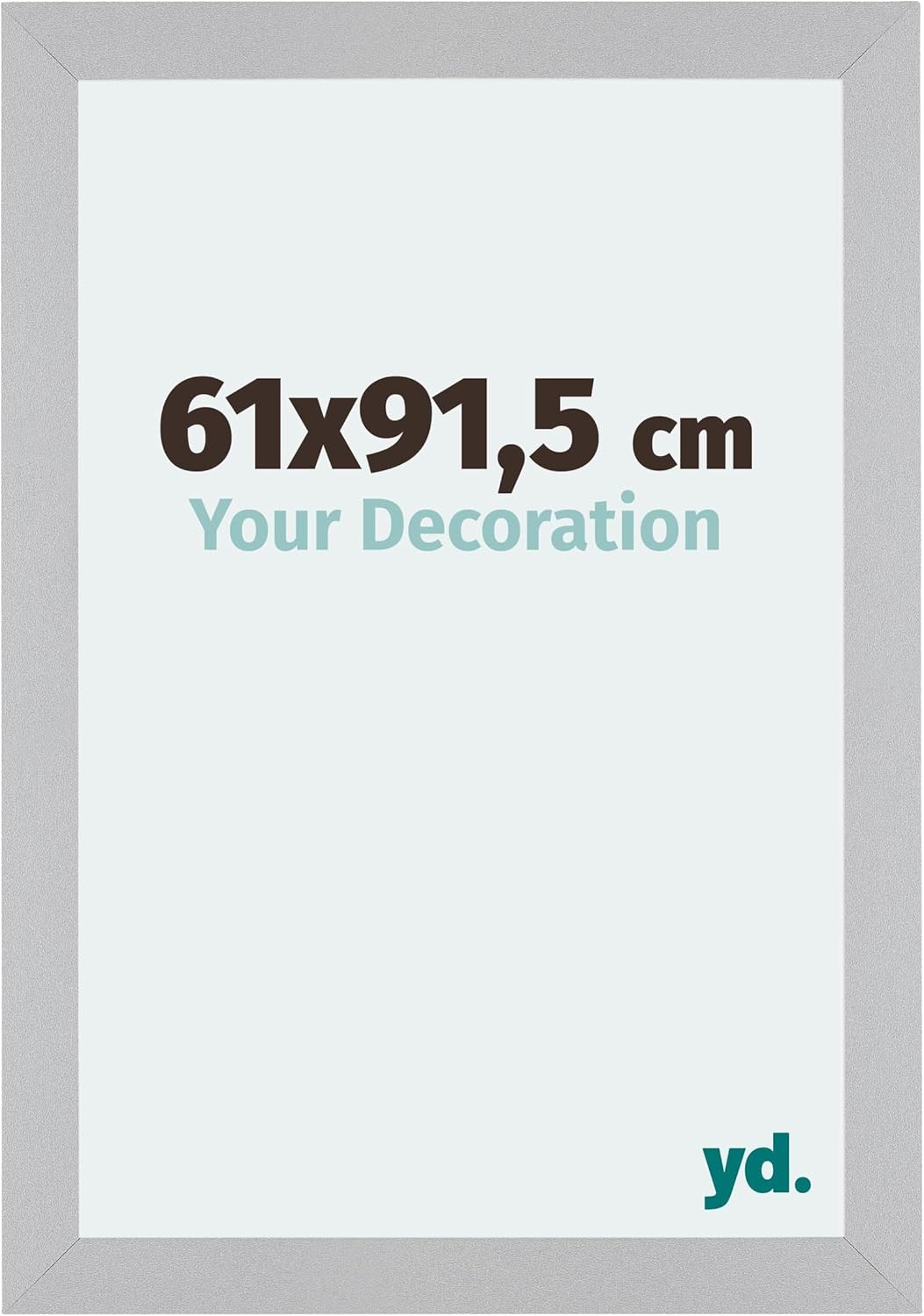 yd. Your Decoration - Bilderrahmen 61x91,5 cm - Bilderrahmen aus MDF mit Acrylglas - Antireflex - Au