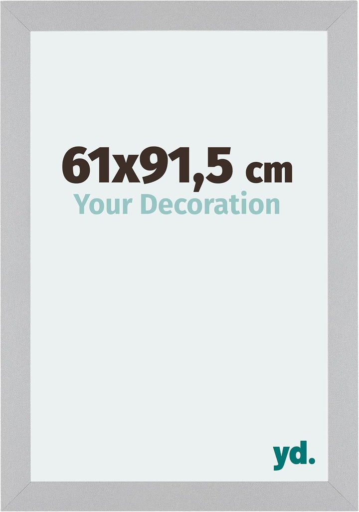 yd. Your Decoration - Bilderrahmen 61x91,5 cm - Bilderrahmen aus MDF mit Acrylglas - Antireflex - Au