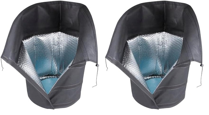 Windhager Winter-Topfschutz Superprotect L, Winterschutz für kälteempfindliche Pflanzen, DM: 25-35 c