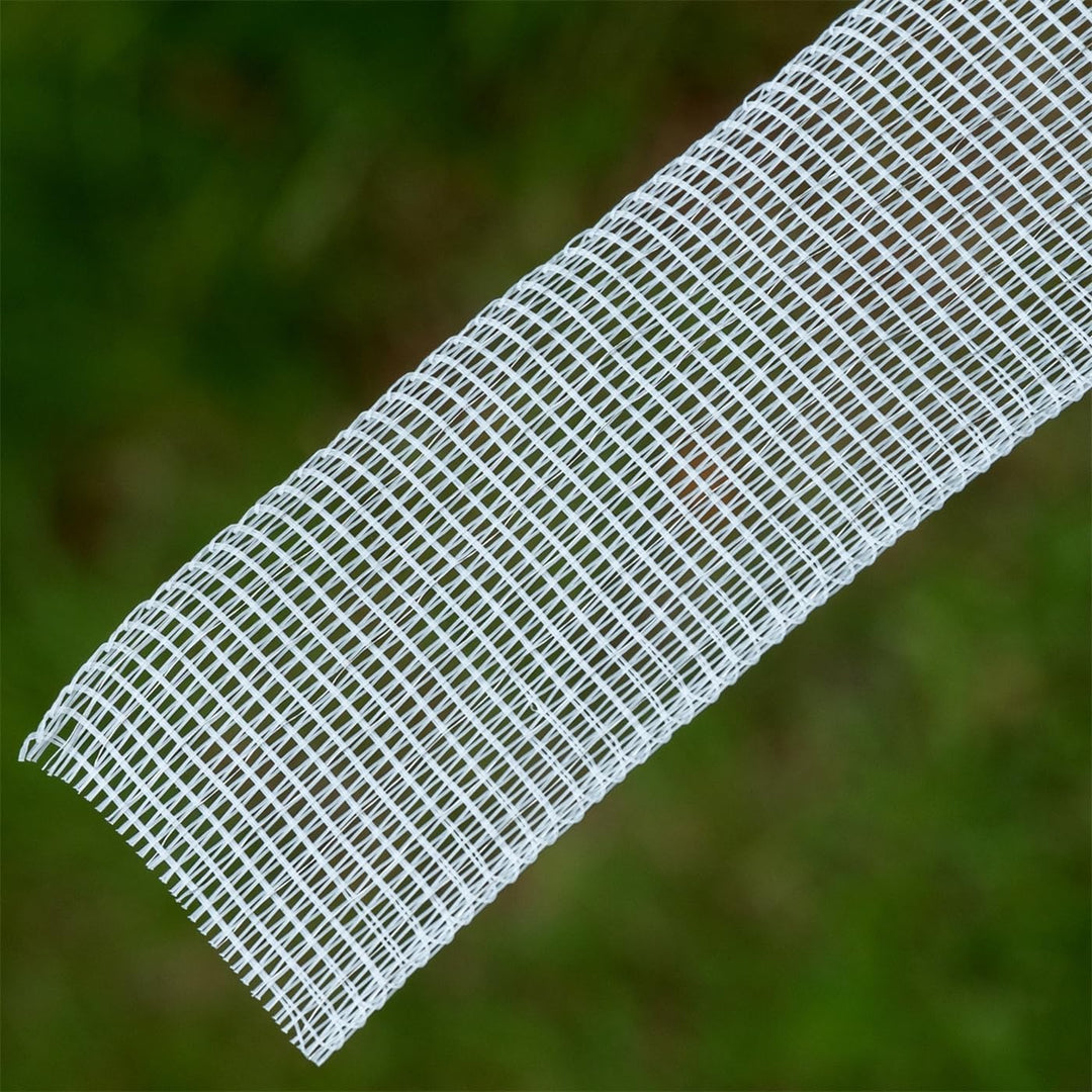 VOSS.farming Weidezaunband 40mm Classic 8 x 0,16 NIRO, weiss, Weidezaun und Elektrozaun Band, Elektr