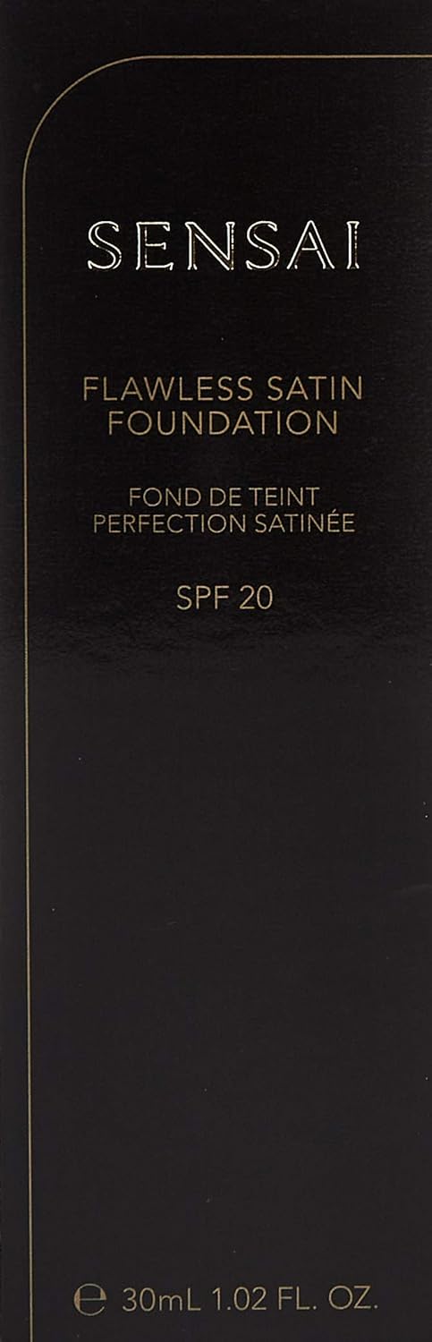 Kanebo Sensai Flawless Satin Foundation 203, Neutral Beige, 30 ml Neutral Beige 30 ml (1er Pack), Ne