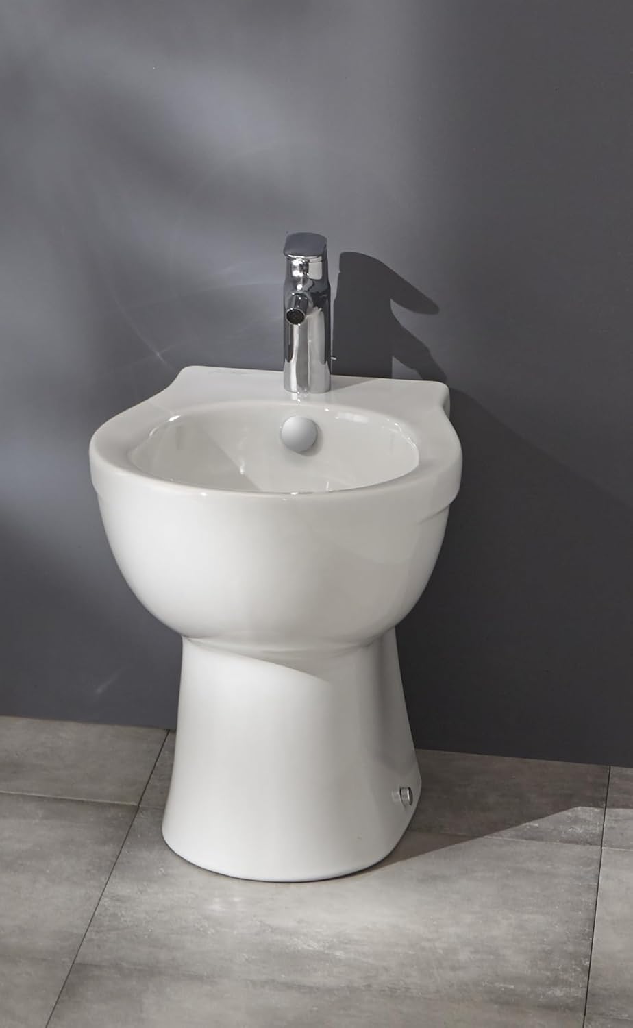 JACOB DELAFON New OLA EBB0001-00 Bidet aus Keramik, mit verdeckten Befestigungen, einfache Reinigung
