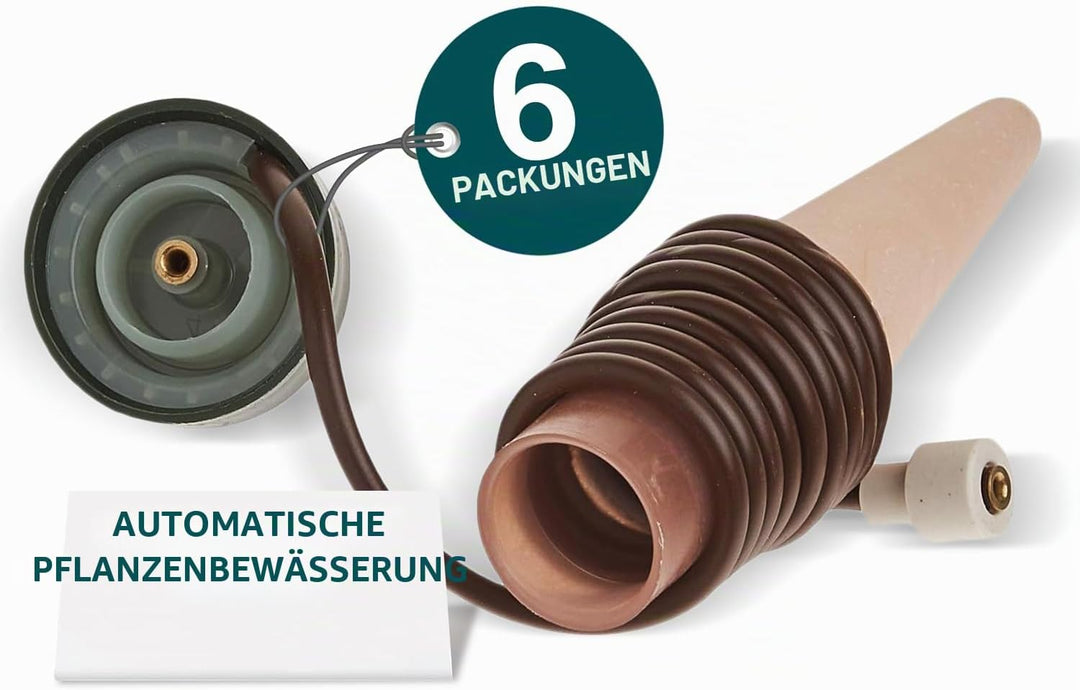 Blumat 125-00 Bewässerung für Pflanzen, Pflanzenbewässerung Wasserspender (6 Stück) 6 Pack, 6 Pack