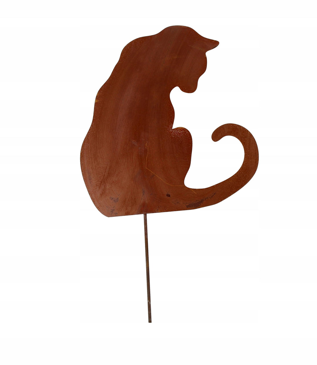 Kapaga - Gartenfigur aus Rost auf Einschlagbeinen - Metall Tierfigur - Edelrost Dekofigur - Tier Fig