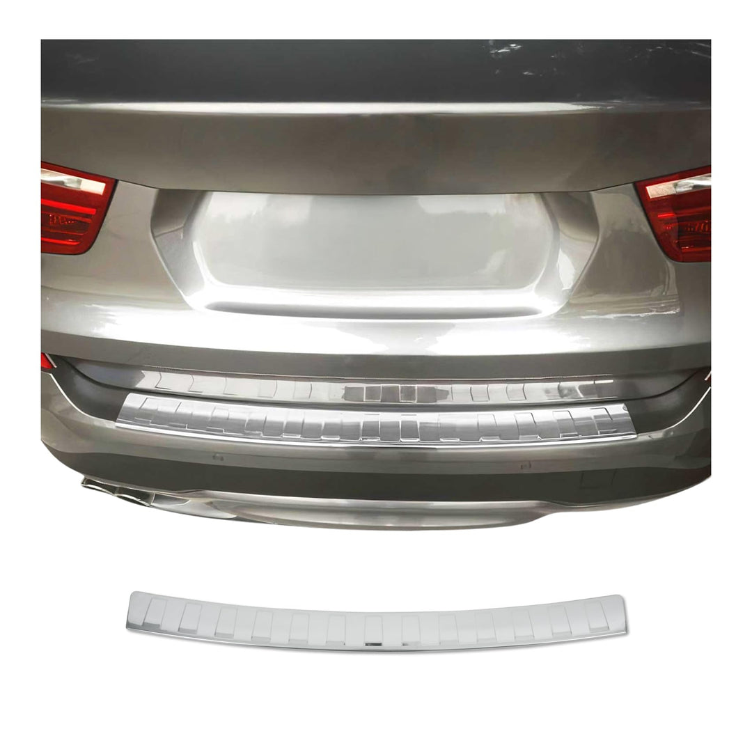Ladekantenschutz Stossstangenschutz kompatibel mit Mercedes B Klasse W247 2018-2023 Edelstahl Chrom