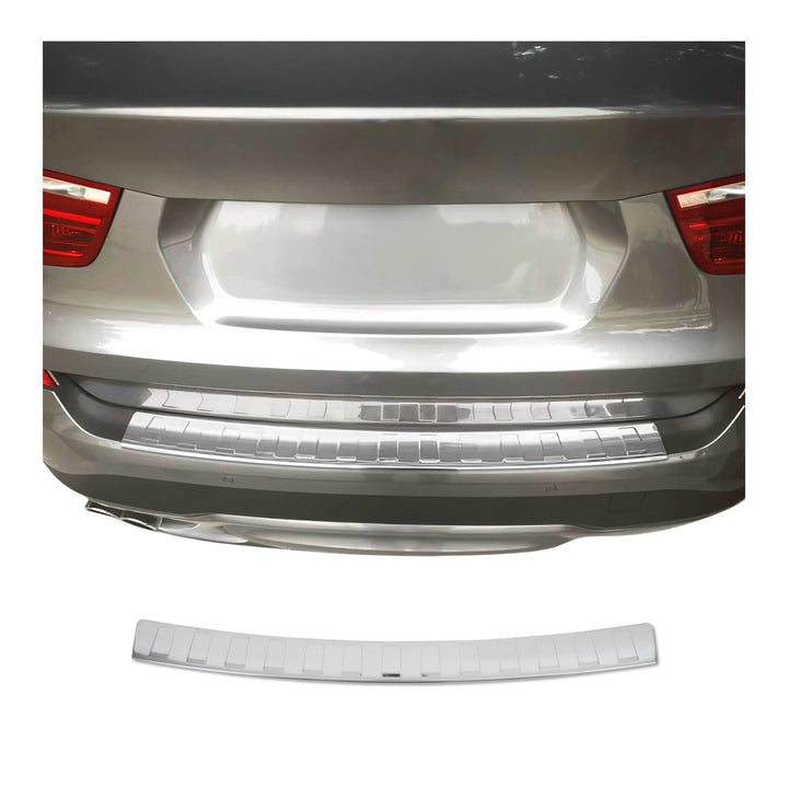 Ladekantenschutz Stossstangenschutz kompatibel mit Mercedes B Klasse W247 2018-2023 Edelstahl Chrom