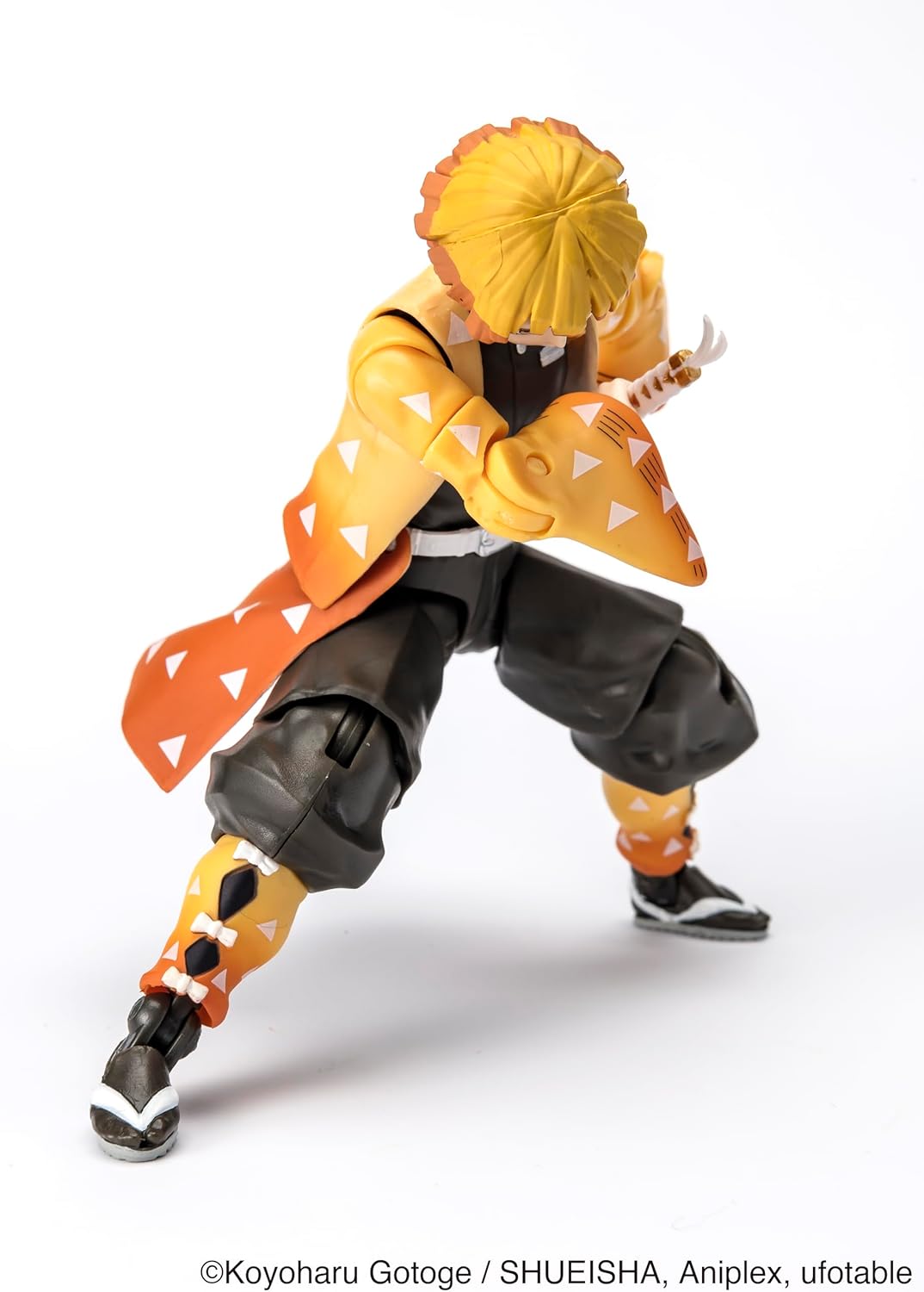 BANDAI Ultimate Legends Zenitsu Agatsuma Actionfigur, 12,5 cm Zenitsu-Anime-Figur mit 27 Gelenkpunkt