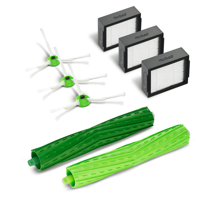 iRobot Original Nachfüllsatz (1 Stück) mit 3 Hochleistungsfilter, 3 Eck- und Kantenreinigungsbürsten