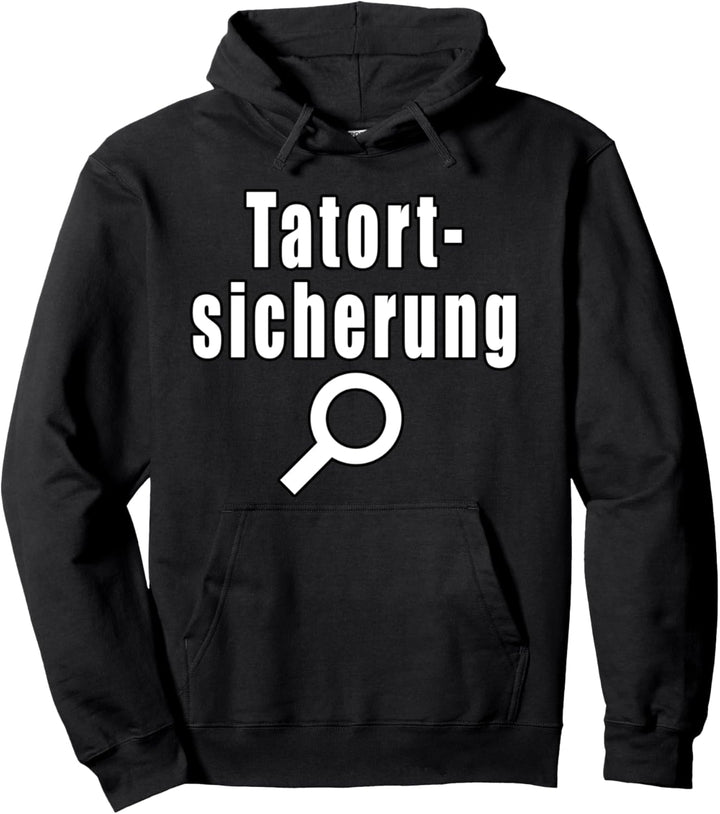 Tatortsicherung Polizei Polizist Karneval Kostüm Lustig Pullover Hoodie