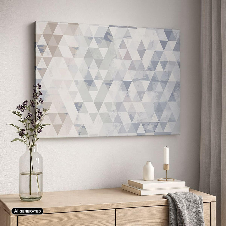 Bilder auf Leinwand 100x70cm Leinwandbild mit Rahmen Abstraktion modern Gross Wanddeko Bild Schlafzi