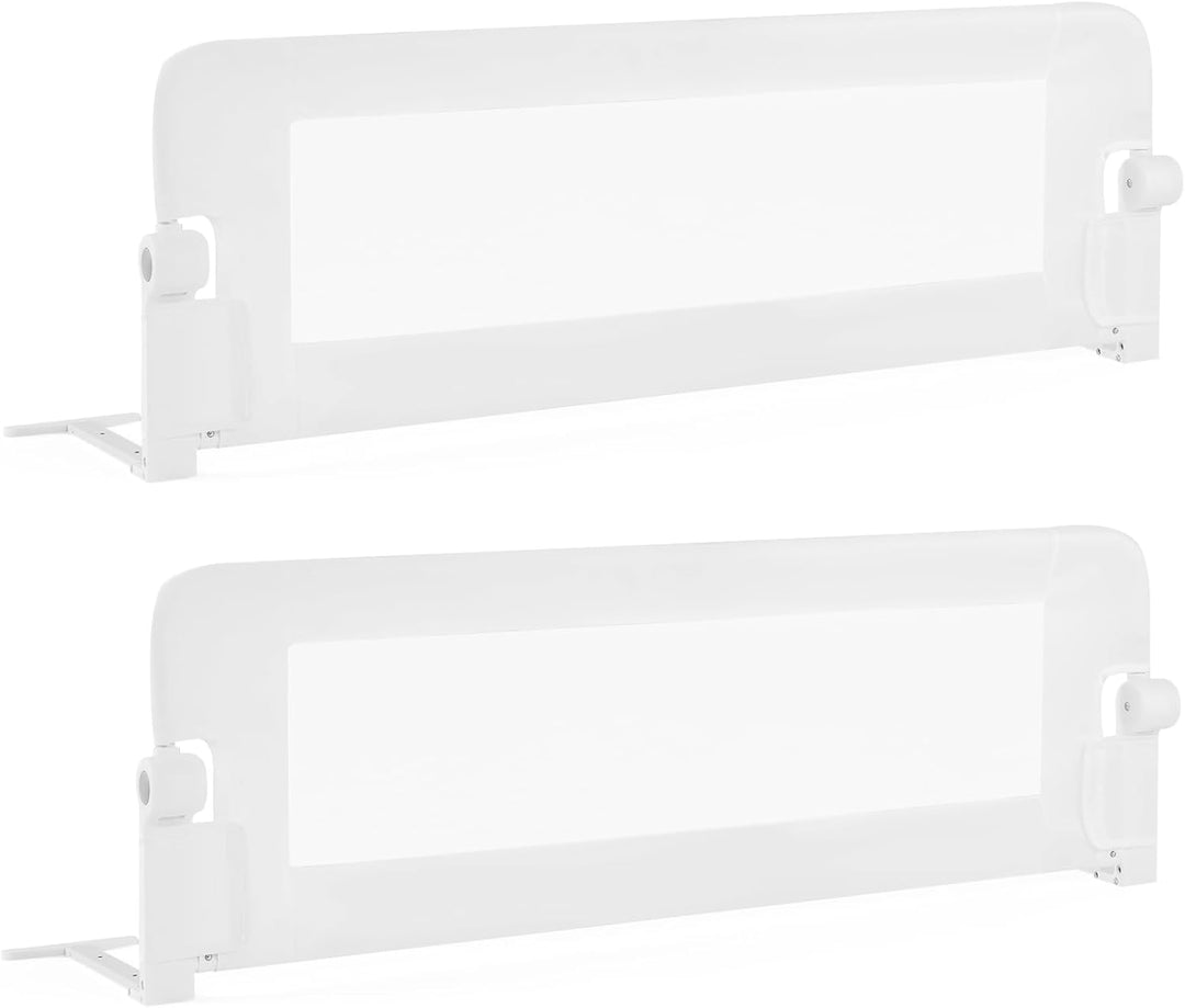 LIFEZEAL Bettgitter Faltbar, 120cm Bettschutzgitter Rausfallschutz, Kinderbettgitter aus Oxfordstoff