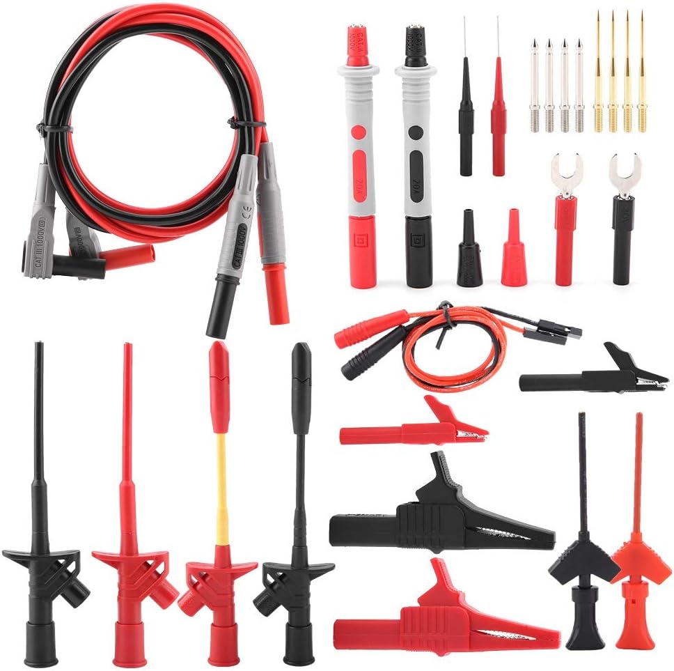 28 Stücke Multimeter Sonde P1300F Multimeter Messleitungen Kit Multimeter Messleitungen Elektronisch