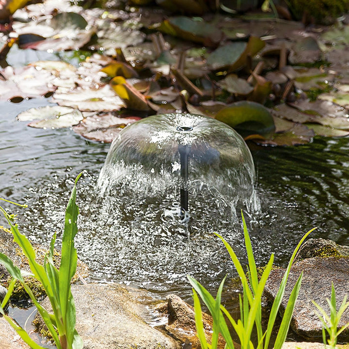 Solar Ersatzpumpe WaterSplash 20/1350 l/h Gartenteichpumpe 1,9m Förderhöhe 12-24V DC Betriebspannung