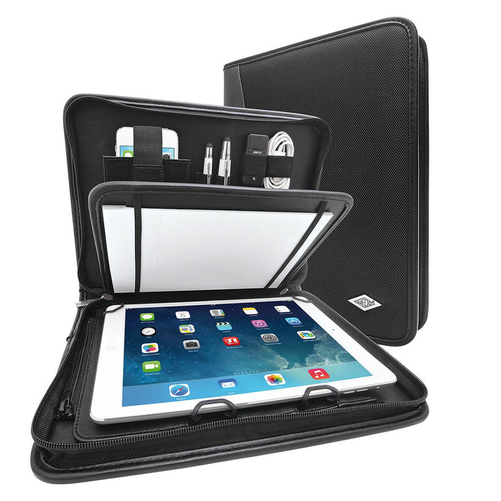 Wedo 5875901 Tablet Organizer Elegance (mit Universalhalter für Tablet PC (9,7 bis 10,1 Zoll)) schwa