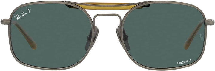 Ray-Ban Herren 0RB8062-92083R-51 Sonnenbrille, Demi Gloss Pewter, Standard