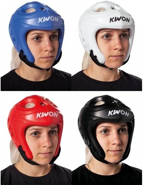 KWON Kopfschutz Shocklite, Versch. Farben Schwarz XL