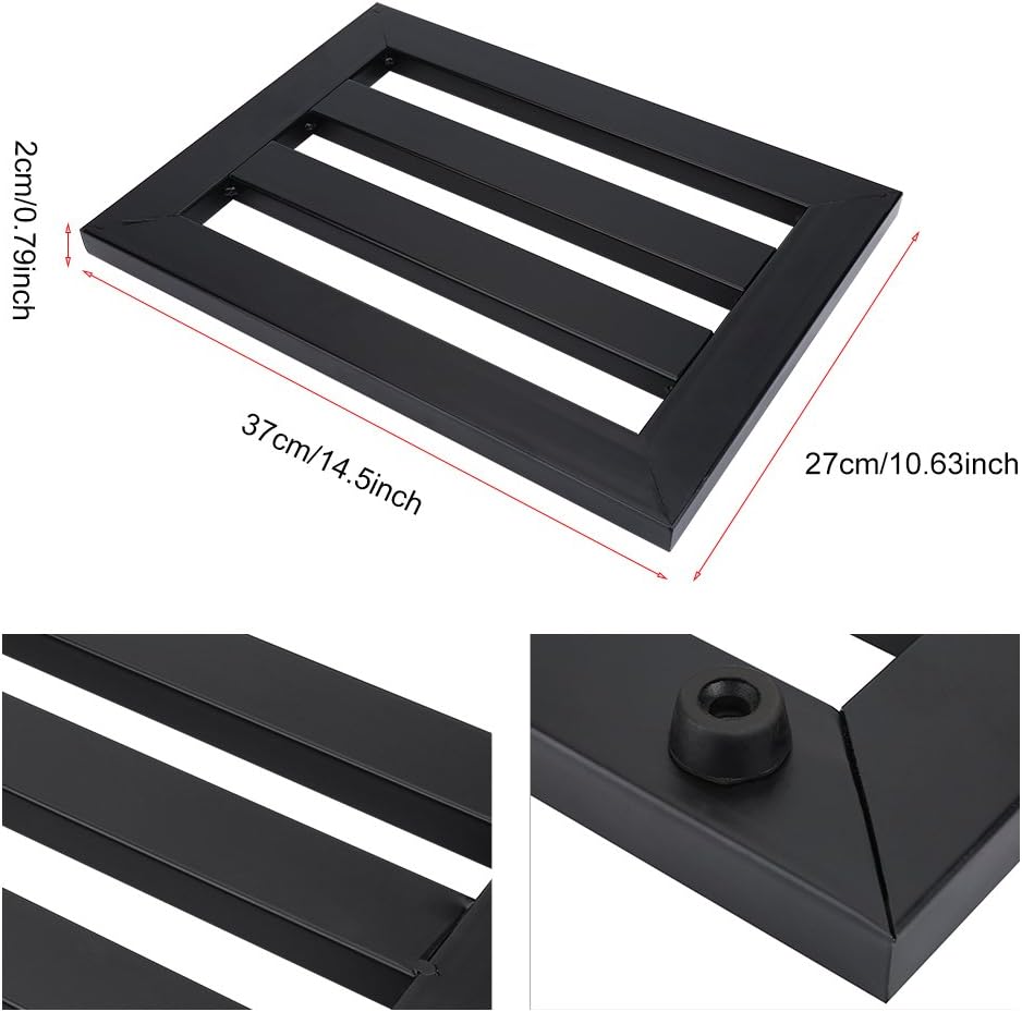 Professionelle Instrumente Zubehör Effekte Pedalboard mit Klebeband für Gitarristen für Gitarren(Med