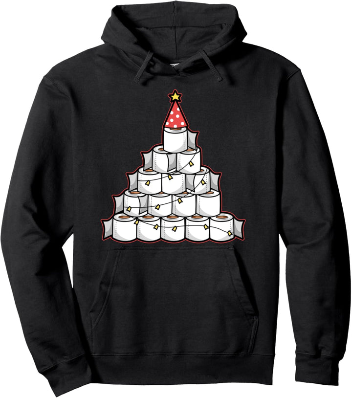 Christmas Klopapier WC Papier Toilettenpapier Weihnachten Pullover Hoodie