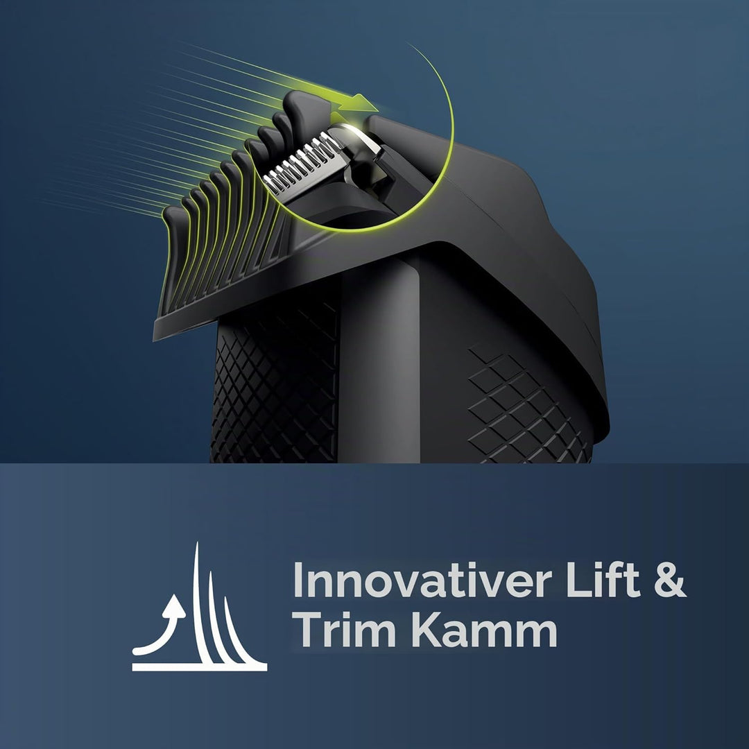 Philips Barttrimmer Serie 3000 mit Lift & Trim-Technologie (Modell BT3206/14)