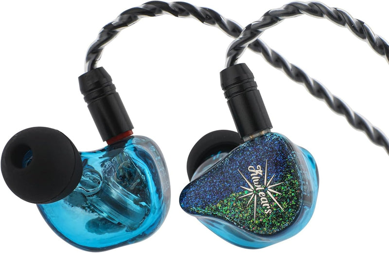 LINSOUL Kiwi Ears Forteza In Ear Monitor, 1BA + 2DD HiFi-Kopfhörer mit Kabel, Gaming-Kopfhörer, Hybr