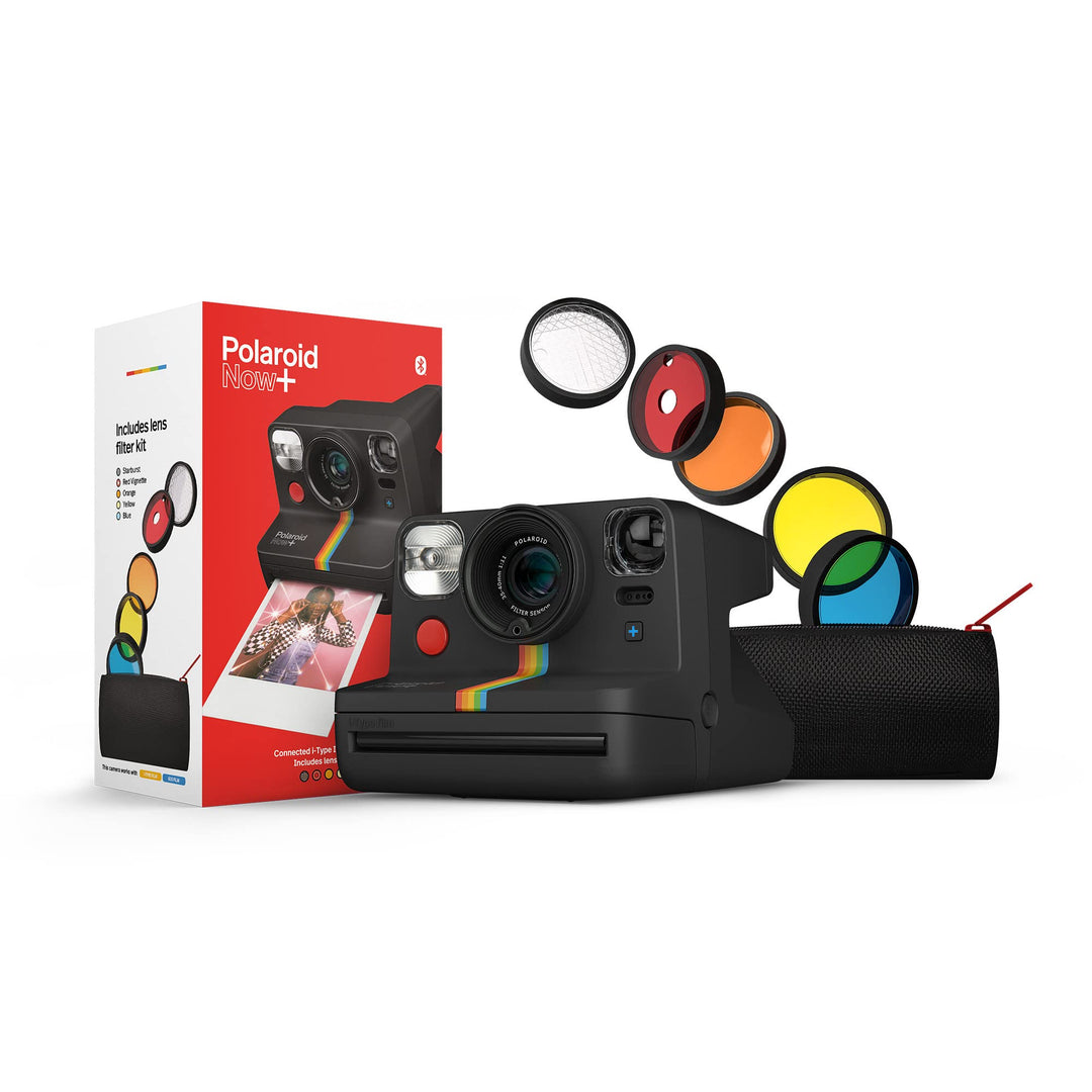 Polaroid Now+ Sofortbildkamera i-Type – Schwarz, Keine Filme Weiss Keine Filme Kamera Kamera, Wei&#x
