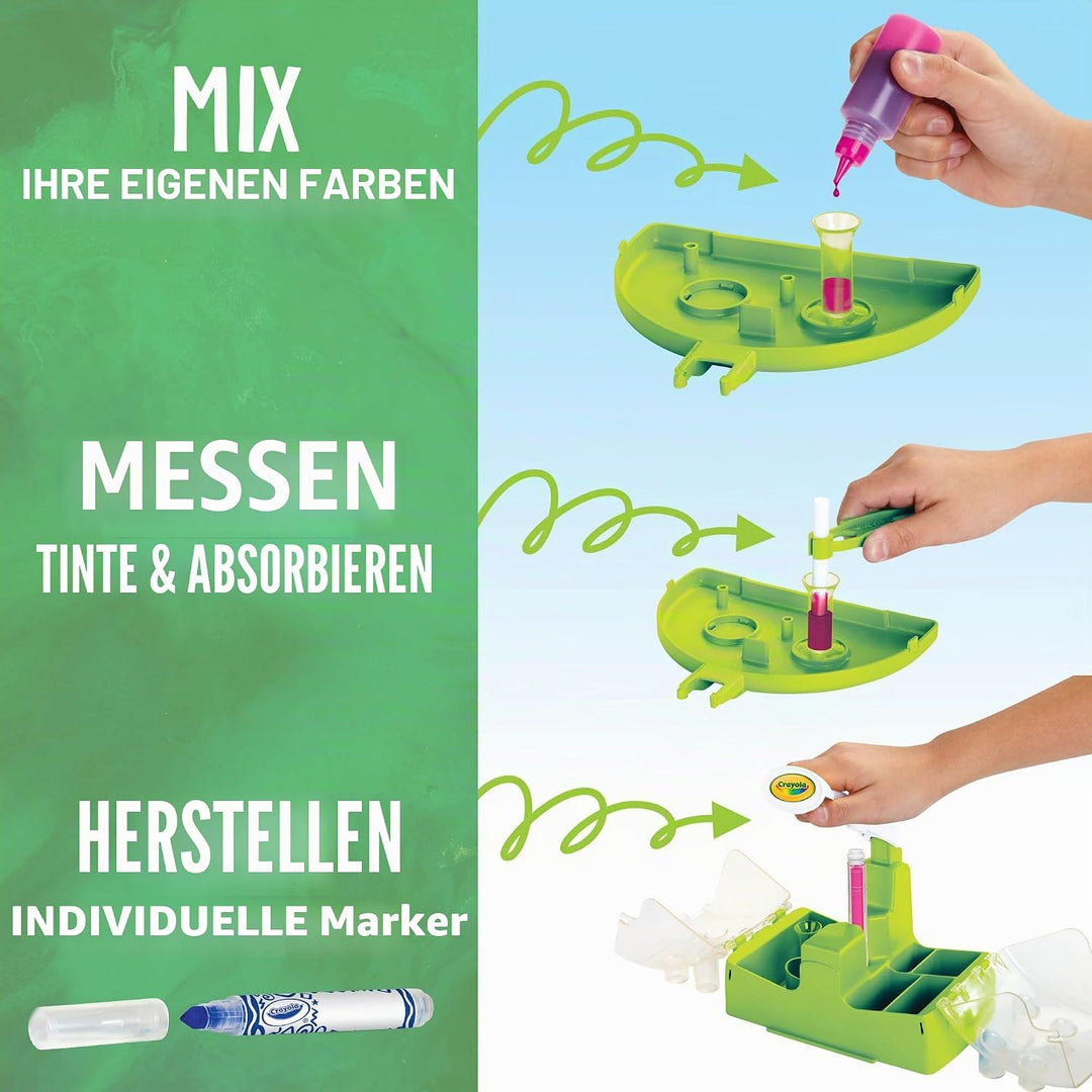 CRAYOLA - Labor für Buntstifte, Kreative Aktivität und Geschenk für Kinder, Marker Maker, Internatio