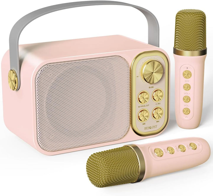 Home Mini-KTV-Set-Audio, kabelloser Bluetooth-Lautsprecher, Mikrofon, Mikrofon-All-In-One-Gerät, Blu
