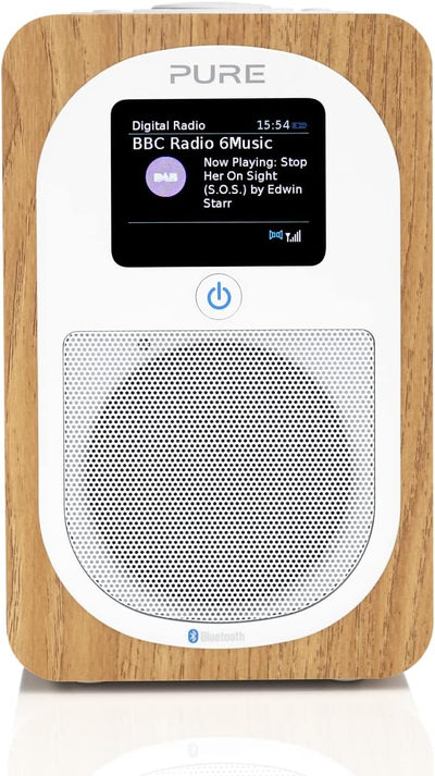 Pure Evoke H3 Digitalradio (DAB/DAB+/UKW/FM Radio, Bluetooth, Sleep-Timer, Weckfunktion, Countdown-T