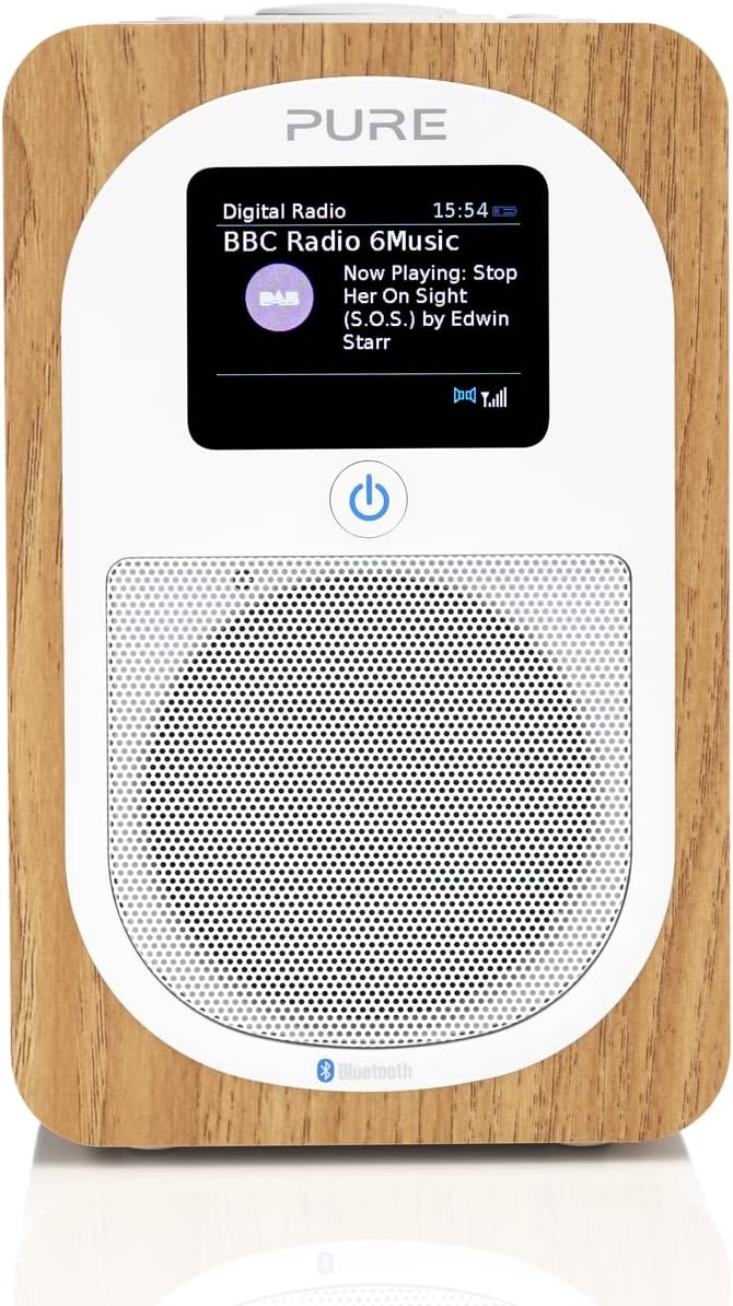 Pure Evoke H3 Digitalradio (DAB/DAB+/UKW/FM Radio, Bluetooth, Sleep-Timer, Weckfunktion, Countdown-T