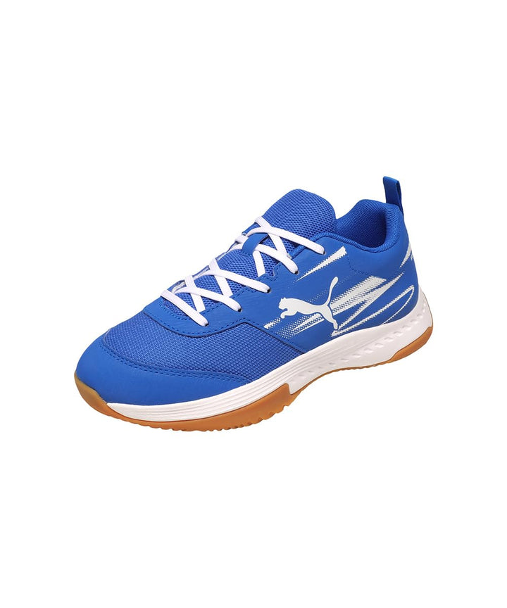 PUMA Unisex Kinder Varion Li JrIndoor Court Shoe 34 EU Puma Team Royal Puma White Gum, 34 EU Puma Te