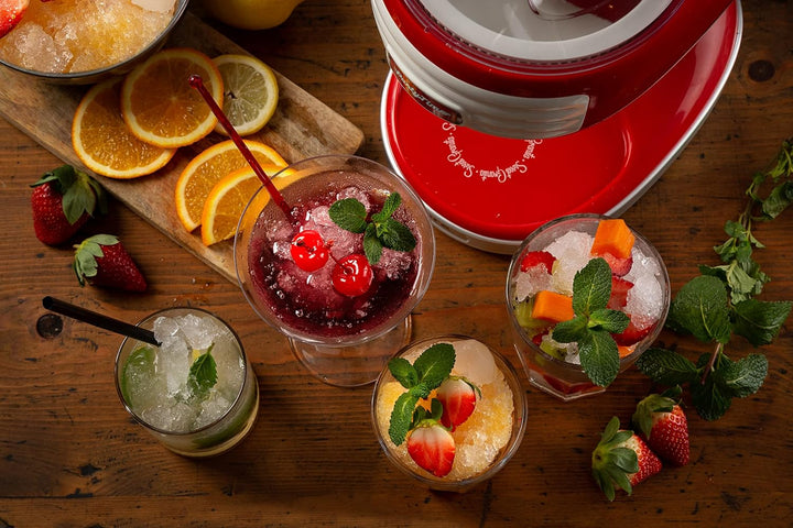 Ariete Ice Crusher Party Time 76, Eis- und Granita-Zubereiter, 30W, Eiszerkleinerer mit Abnehmbarem