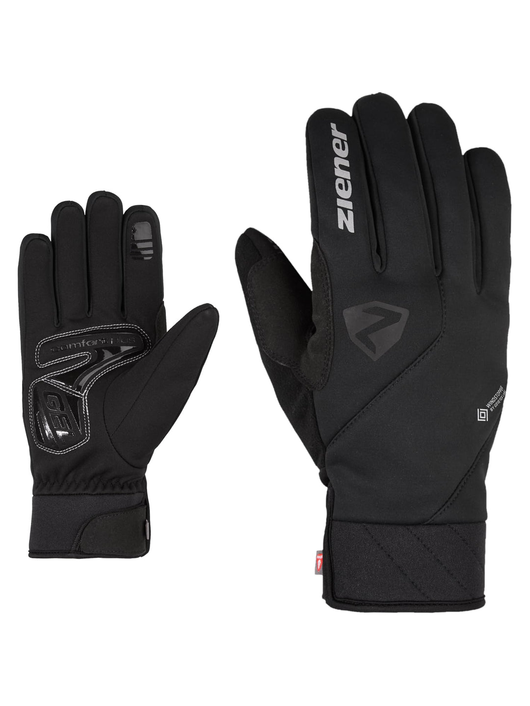 Ziener Herren Donni Fahrrad-Handschuhe Winter | Primaloft, Gore-Tex Infinium 7.5 Schwarz, 7.5 Schwar