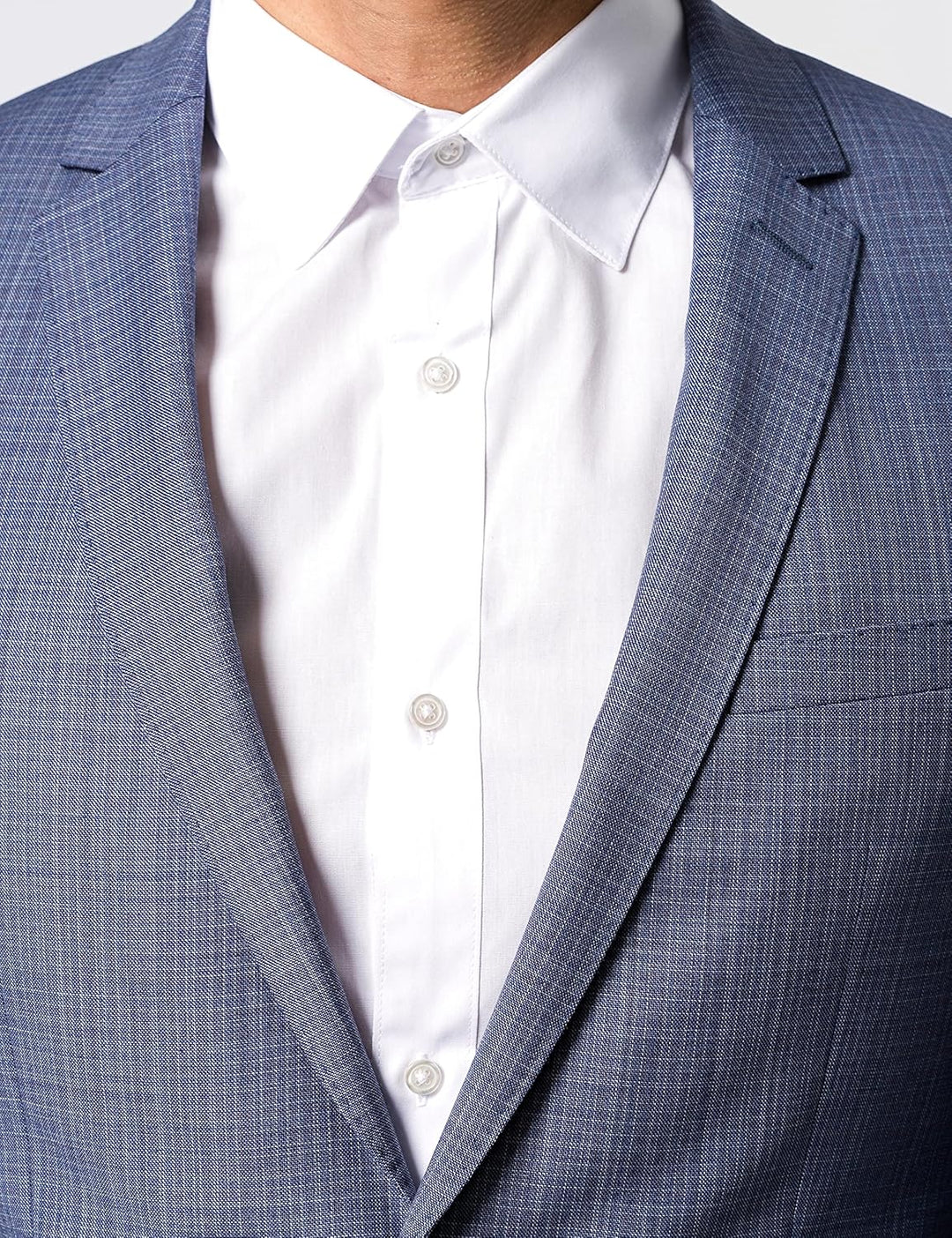 Daniel Hechter Herren Jacket Shape Suit S Blazer 38 Light Blue, 38 Light Blue