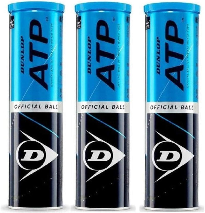 Dunlop ATP Offizielle Tennisbälle 12er Pack (3 x 4)