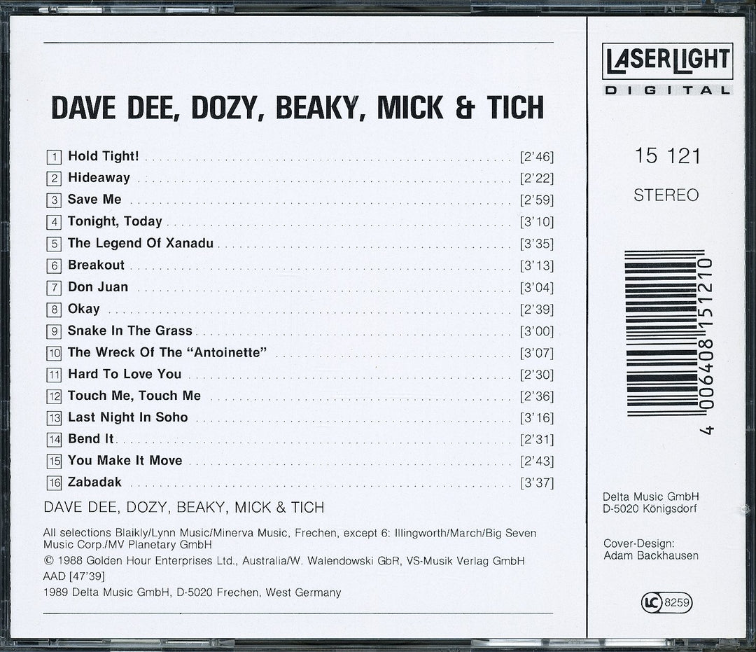 Dave Dee, Dozy, Beaky, Mick & Tich, Audio-CD