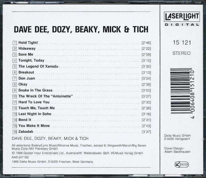 Dave Dee, Dozy, Beaky, Mick & Tich, Audio-CD