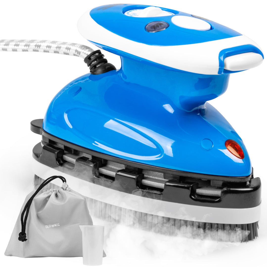 Duronic SI2 BE Mini Reisebügeleisen, 375W Mini Bügeleisen, Dampfbügeleisen 50ml Wassertank, kleines