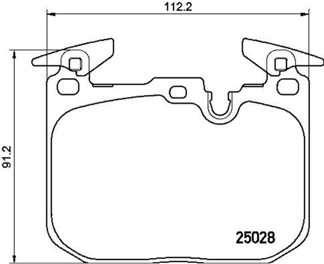BREMBO P 06 088X Brake Pad