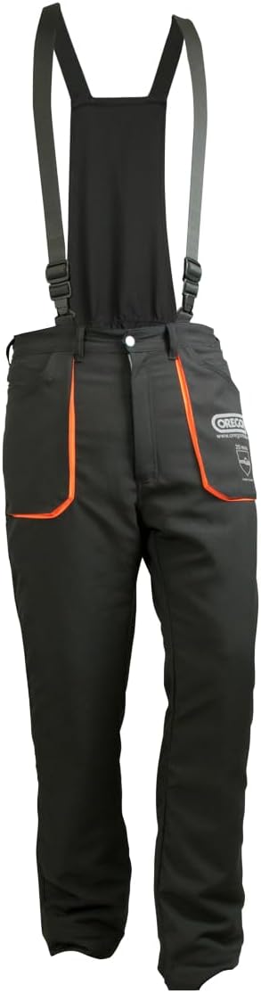 Oregon Yukon Kettensägen-Schnittschutzhose - Typ A Schutz (2 XL) Latzhose XXL, Latzhose XXL