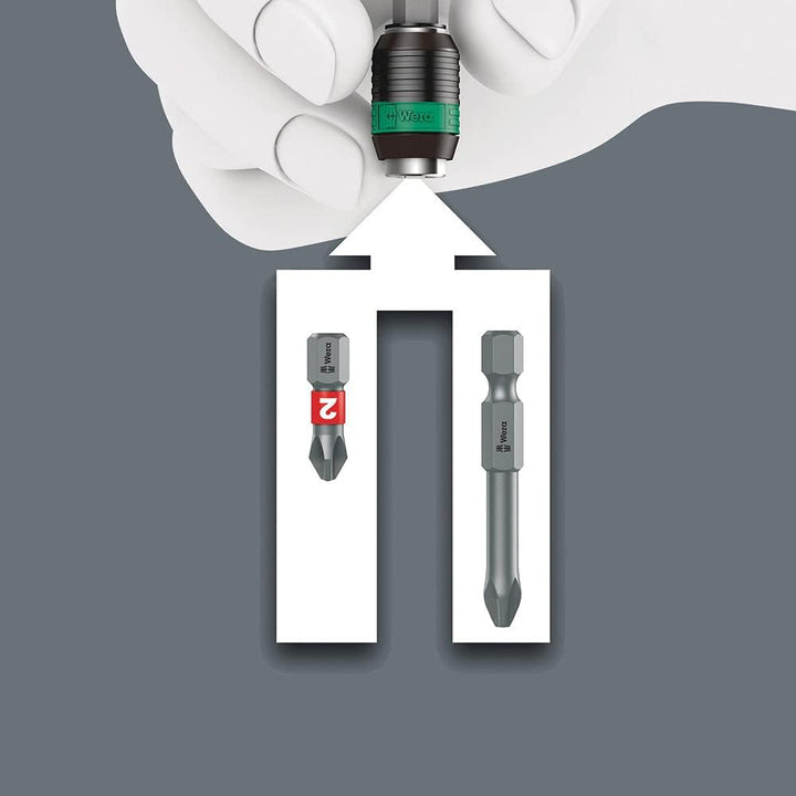 Wera 05051530001 Kraftform Kompakt 60 RA-R 1, 17-teilig, Kraftform Kompakt 60 RA-R 1