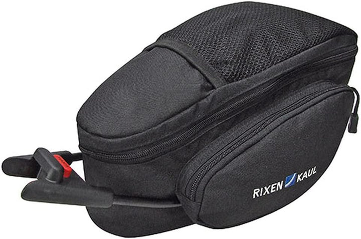 KLICKFix Unisex-Adult Contour Magnum SA Satteltasche, Schwarz, One Size Bundle mit Contour Adapter,