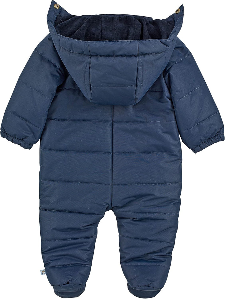 Sterntaler Unisex Kinder Overall Baby Overall gesteppt mit Kapuze Esel Emmi 68 Marine, 68 Marine