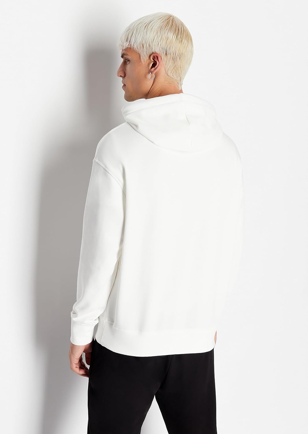 Armani Exchange Herren Limited Edition We Beat As One Capsule Cotton French Terry Hoodie Hooded Swea