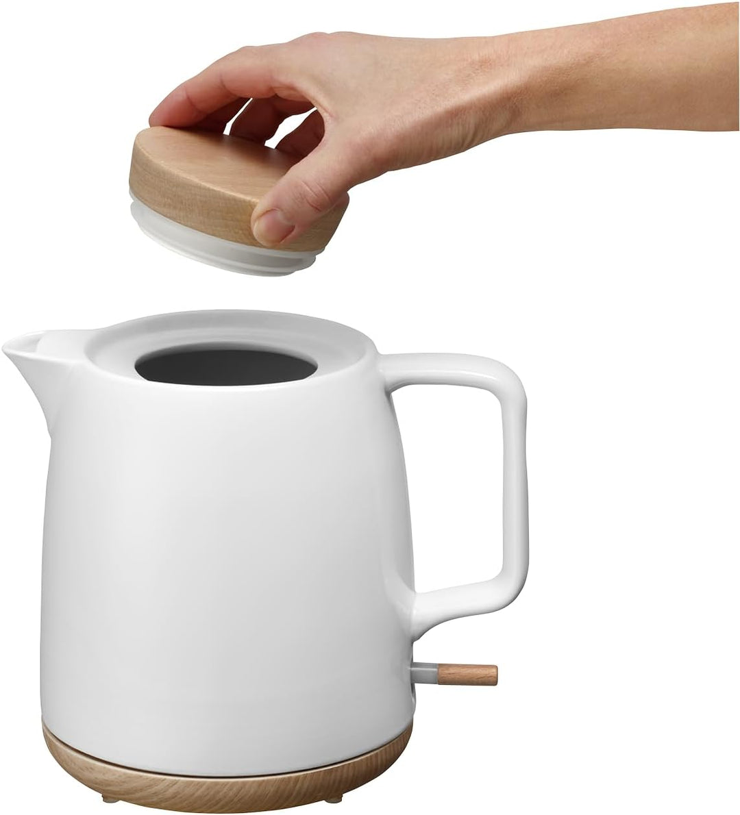 Concept RK0085 Keramik-Wasserkocher Elegant 1 l weiss