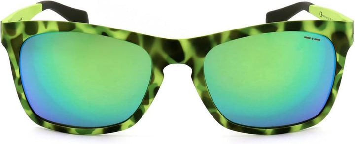 Italia Independent Unisex-Erwachsene 0111-037-000 Sonnenbrille, Grün (Verde), 55.0