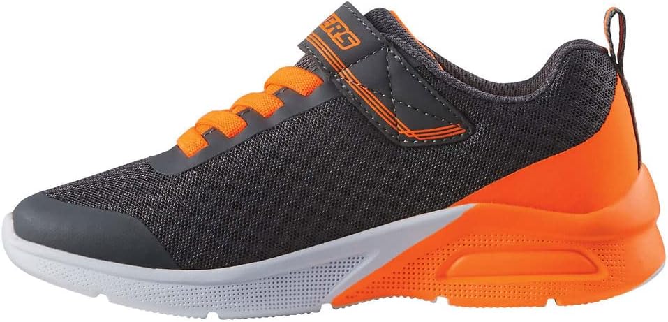 Skechers Jungen 403773l BKRD Sneaker 27 EU Charcoal Textile Orange Trim, 27 EU Charcoal Textile Oran
