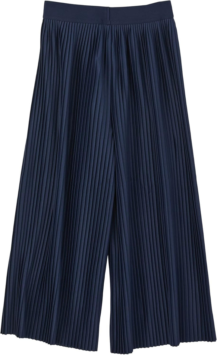 s.Oliver Mädchen Culotte mit Plisseefalten, Blau